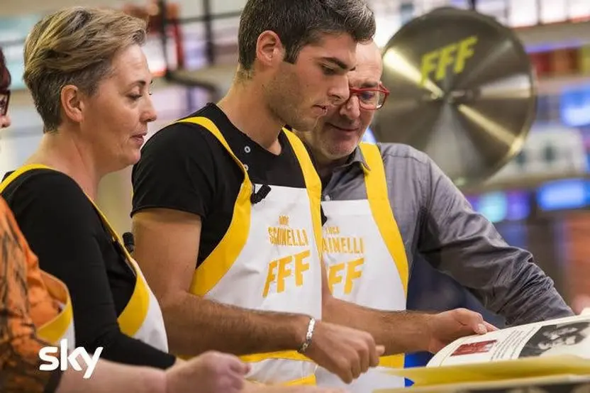 Family Food Fight -Come è andata la seconda puntata trasmessa da TV8 con Cannavacciuolo e Bastianich