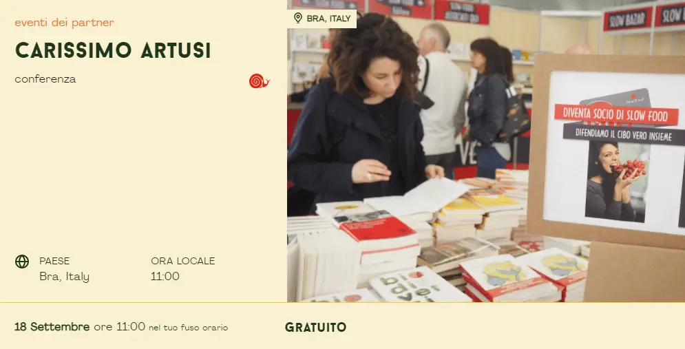 Carissimo Artusi -Conferenza a Cheese 2021