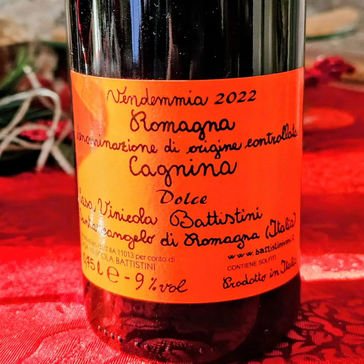 l Giovedì del Nettare: Cagnina di Romagna Dolce 2022