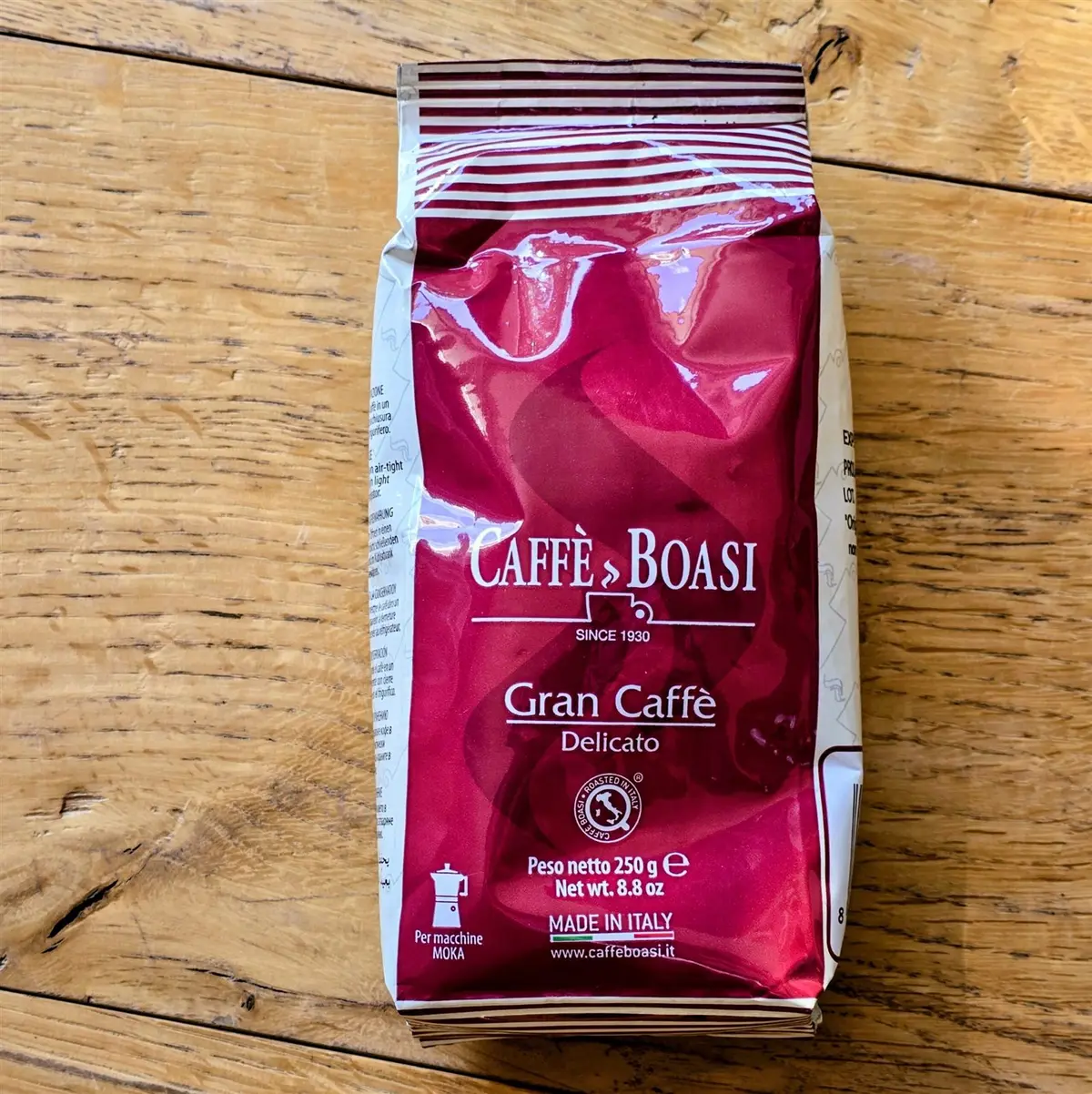 Alchimie Dolci e Aromi: Caffè Boasi, un vuoto di sapore