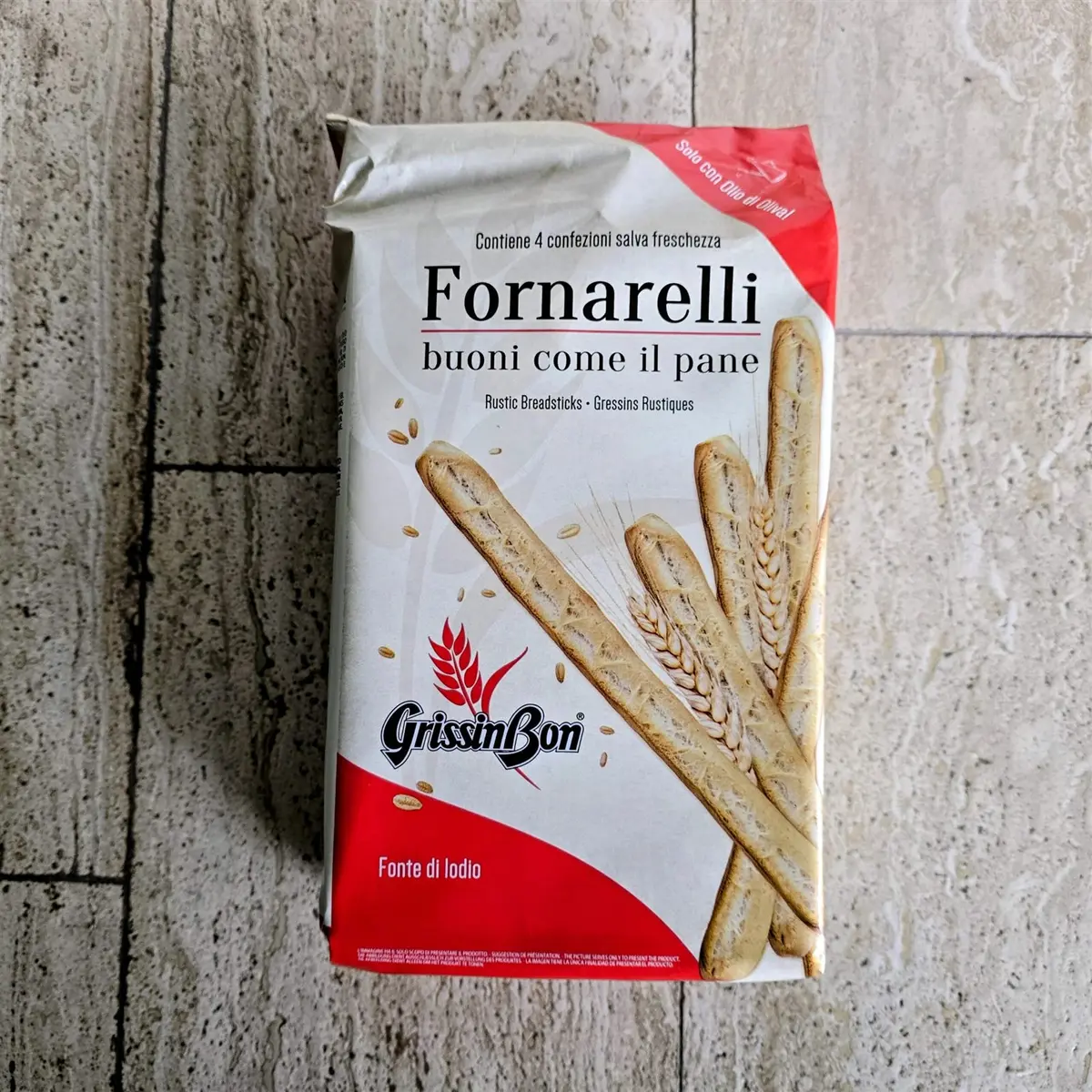 Essenza di Grano: Fornarelli GrissinBon, la praticità nel sacchetto