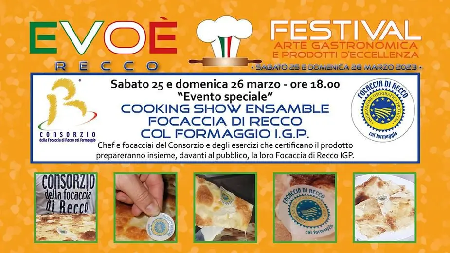 Sarò ospite della Regione Liguria per un evento gastronomico dedicato alla Focaccia di Recco