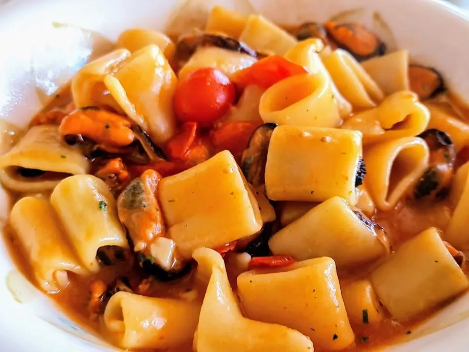 Pasta con le cozze alla Tarantina -Una ricetta