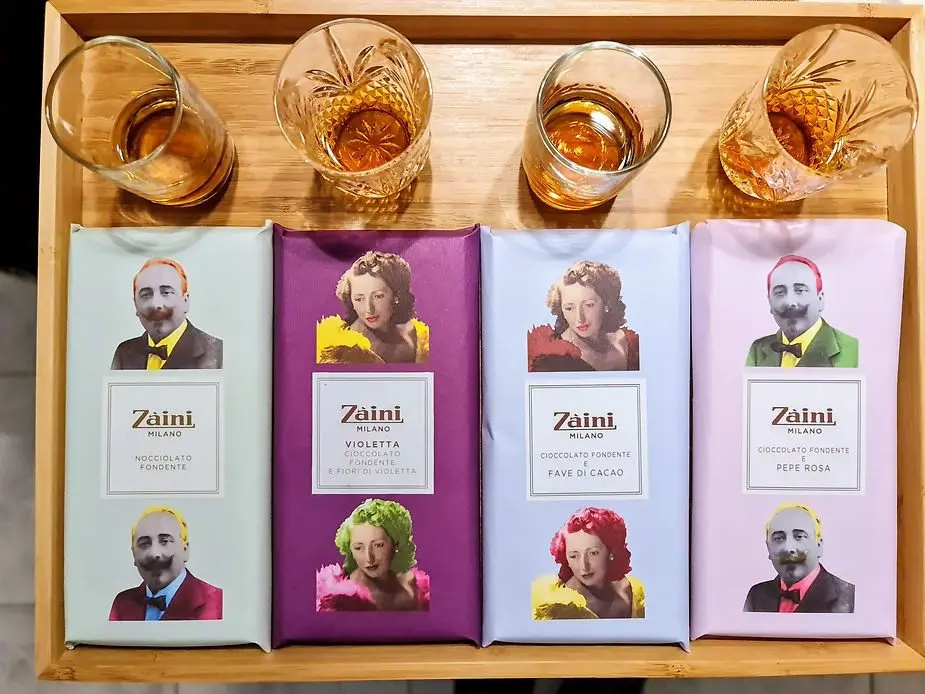 Prova d'assaggio Il cioccolato di Zàini che si presenta bene