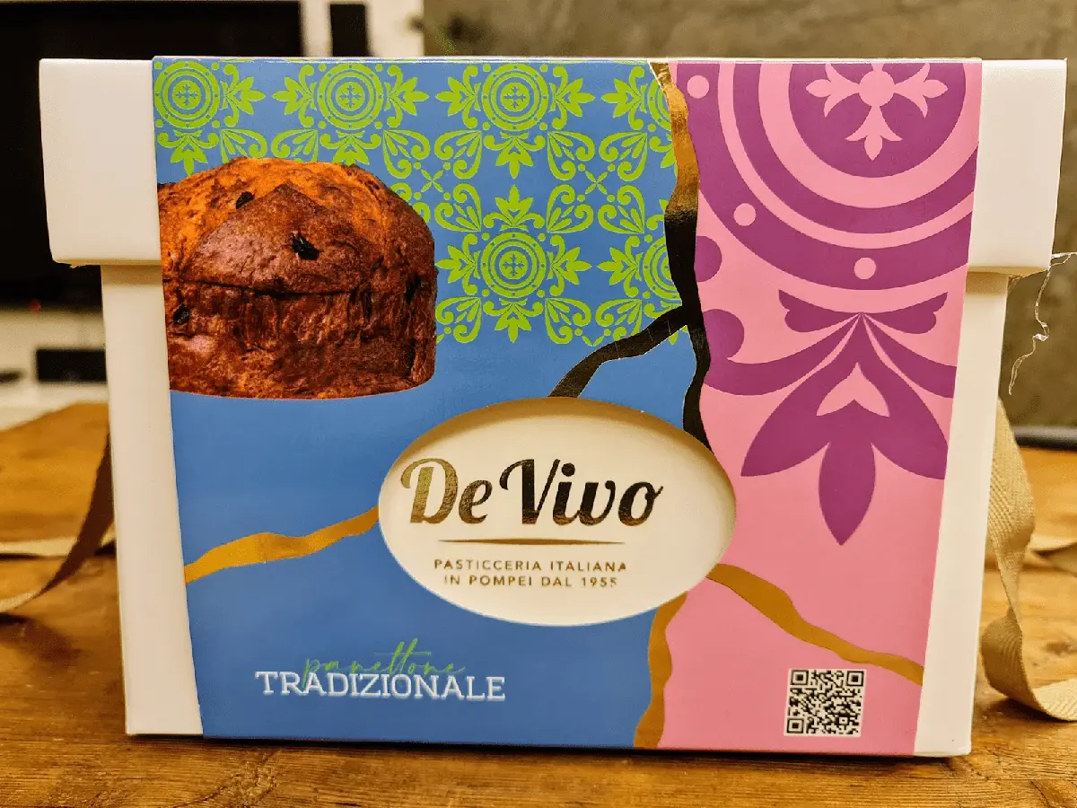 PANETTONE -Assaggio Il primo "Pan de Toni" 2021 che mi arriva da Pompei
