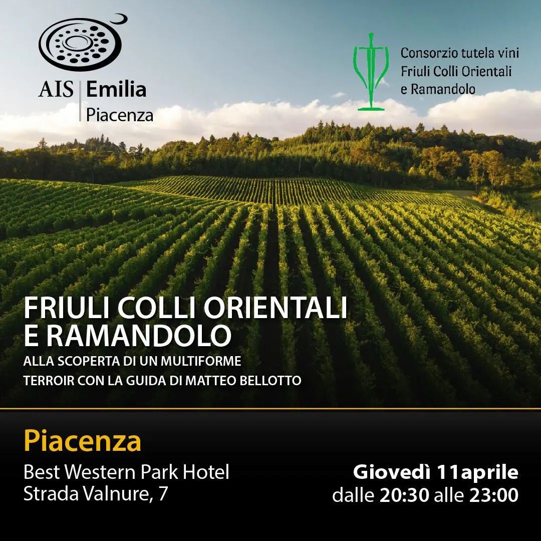 Friuli Colli Orientali e Ramandolo CON AIS Emilia