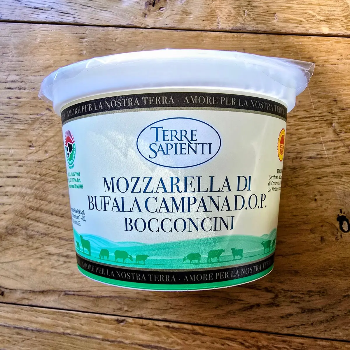 Mozzarella di Bufala Campana DOP Terre Sapienti: il discount sorprende