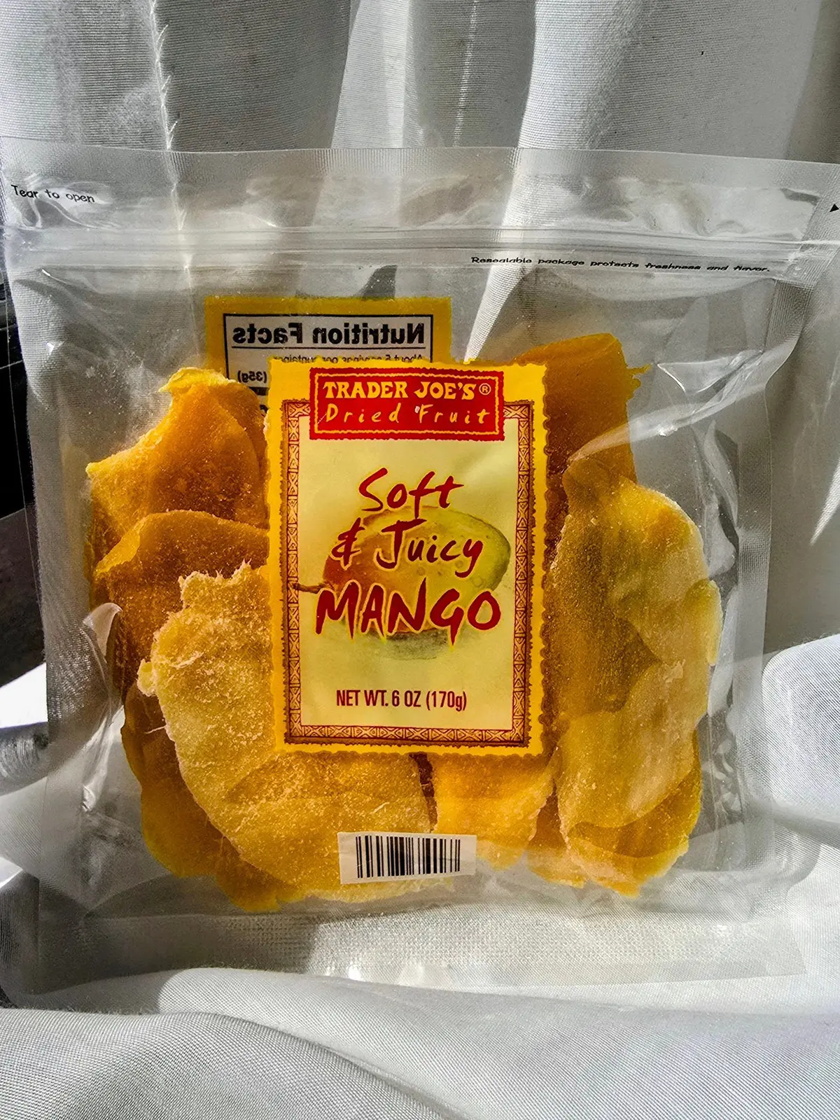 Trader Joe's — Soft & Juicy Mango, 675 6th Avenue New York