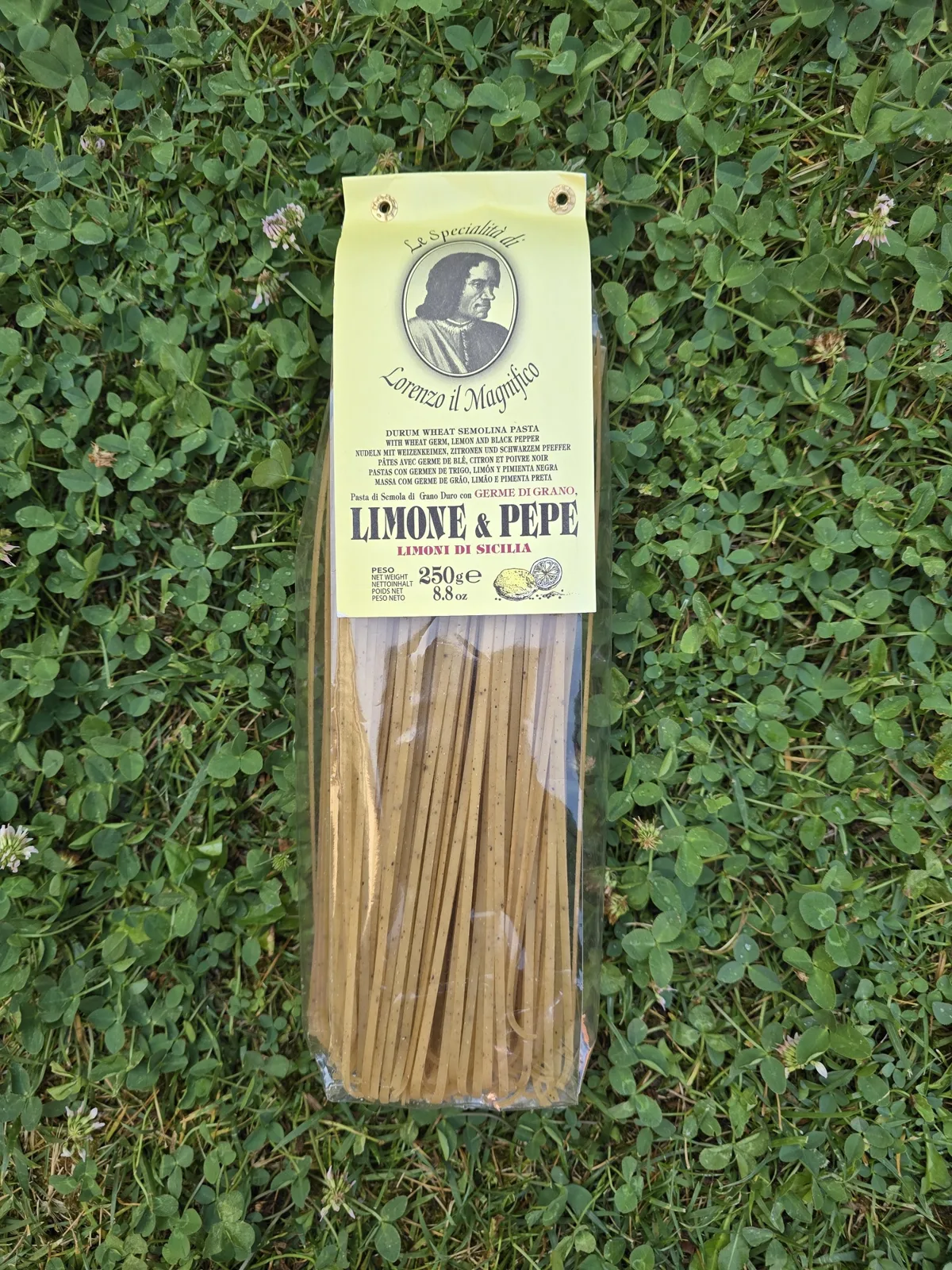 Linguine Limone & Pepe, o dell'arte di scrivere un nome sulla scatola e non metterlo dentro