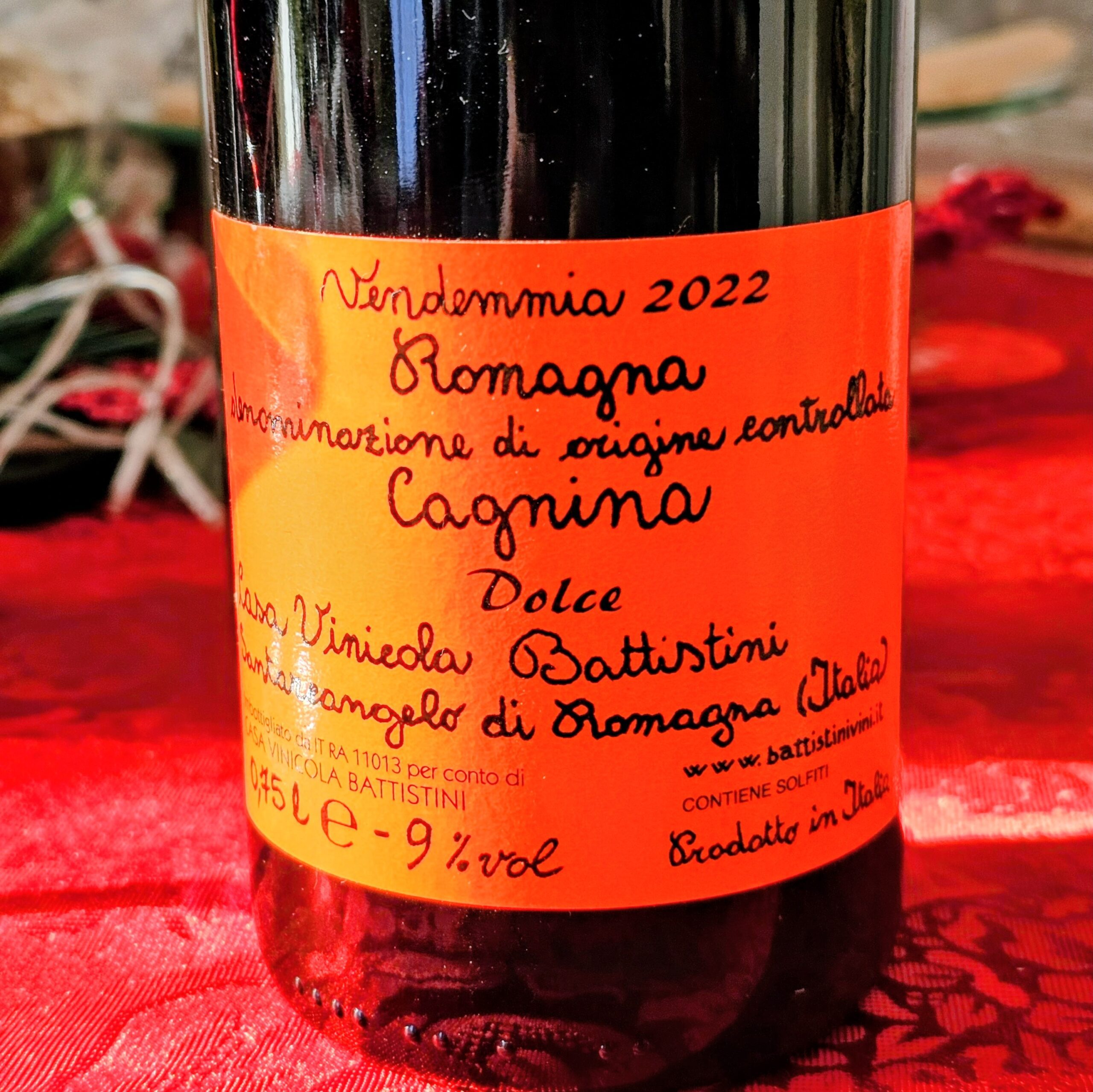 l Giovedì del Nettare: Cagnina di Romagna Dolce 2022