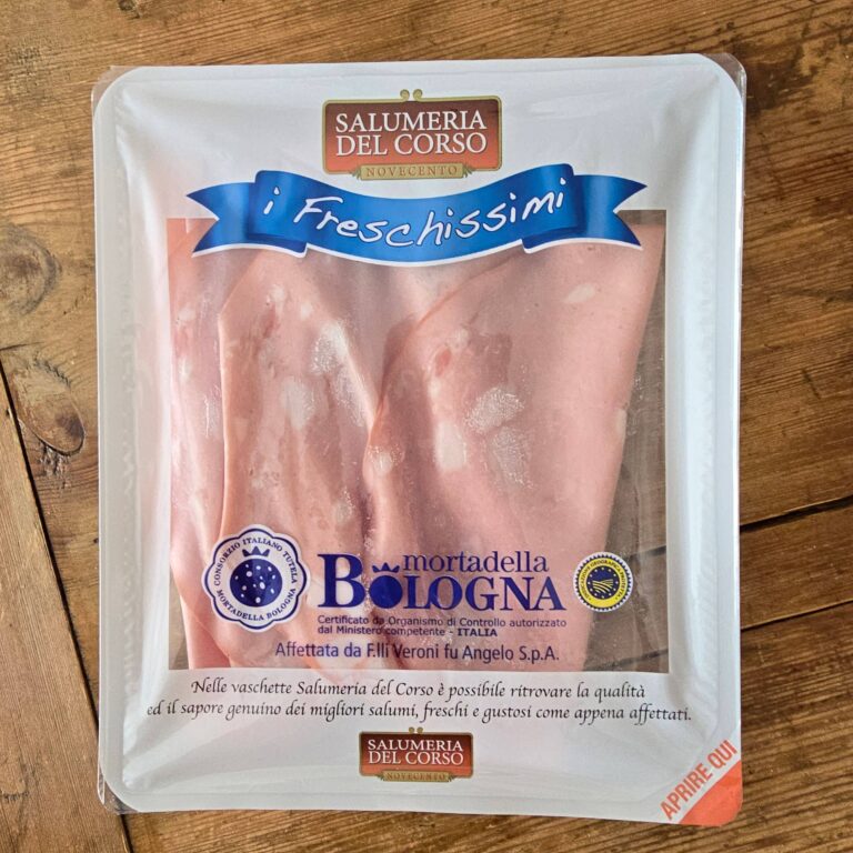 Vaschetta Mortadella Bologna IGP Salumeria del Corso affettata
