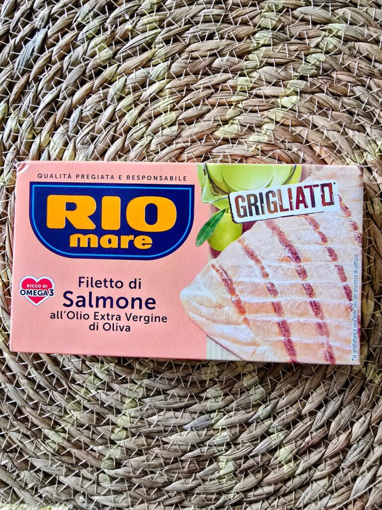 Scatoletta Rio Mare Filetto di Salmone Grigliato all'Olio Extra Vergine di Oliva