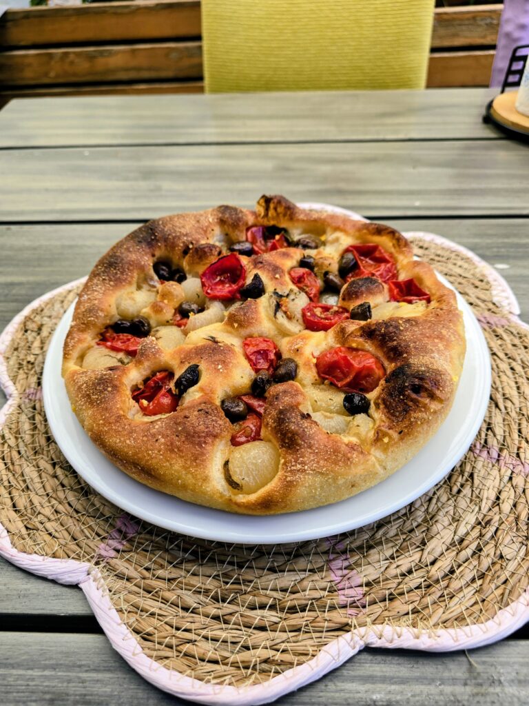 Pizza in padellino da Mario's Bakery, Pedrengo