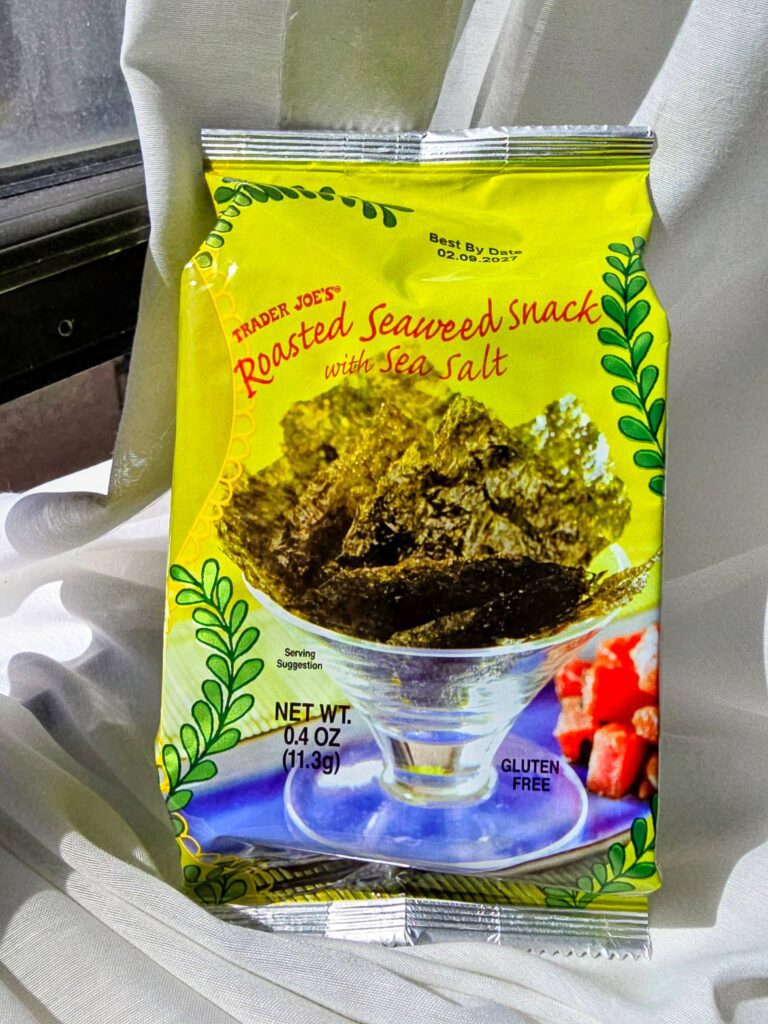 Trader Joe's Roasted Seaweed Snack with Sea Salt, Trader Joe's Manhattan
