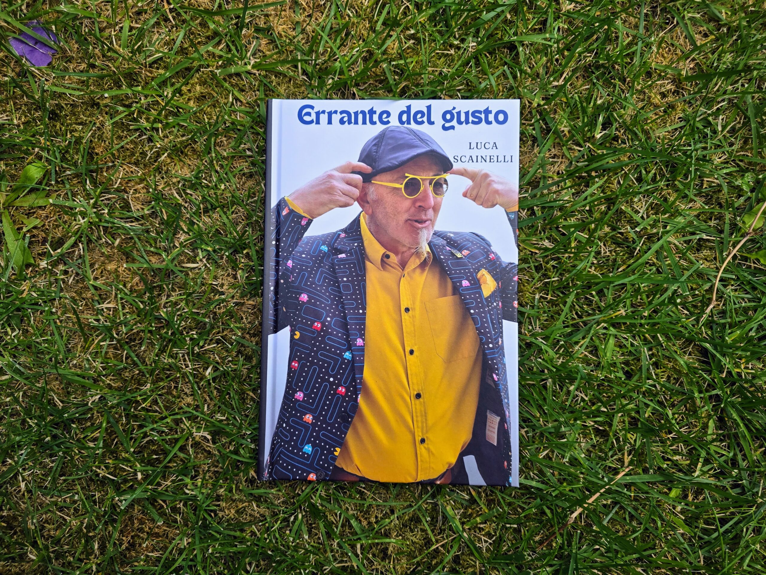 Il libro Errante del Gusto di Luca Scainelli sulla copertina