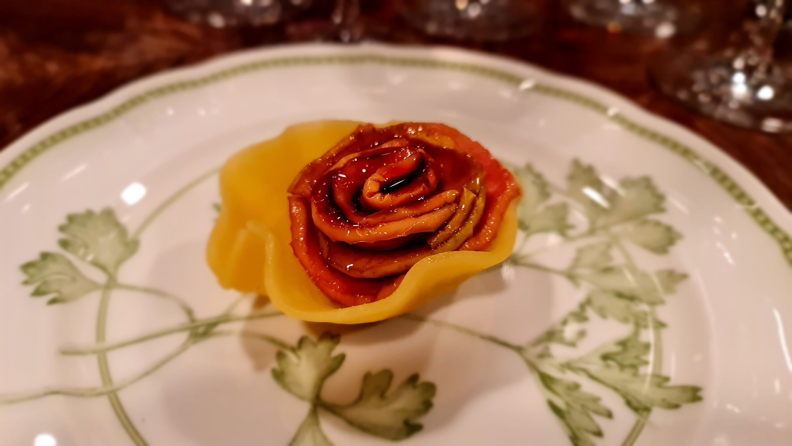 Ristorante Dina, Gussago: la rosa di pasta